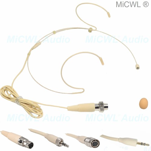 Microfono auricolare beige