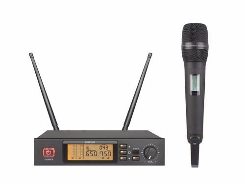 Microfono wireless radio - , uhf